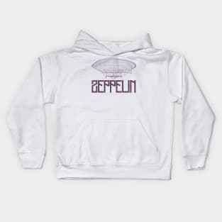 Zeppelin retro Kids Hoodie